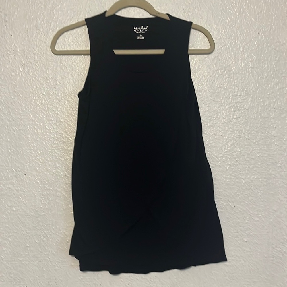 Isabel Maternity nursing black, tank top size extra small